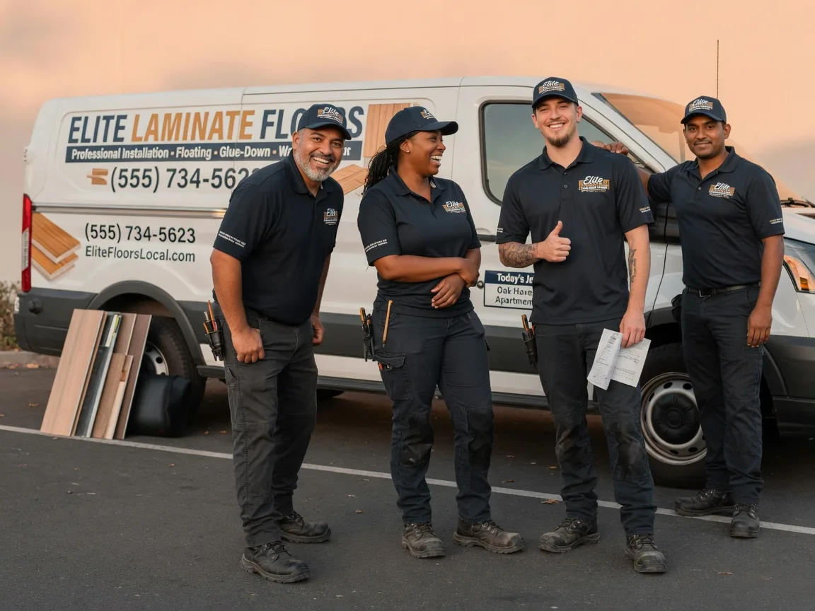Laminate flooring installation company in Donald, OR